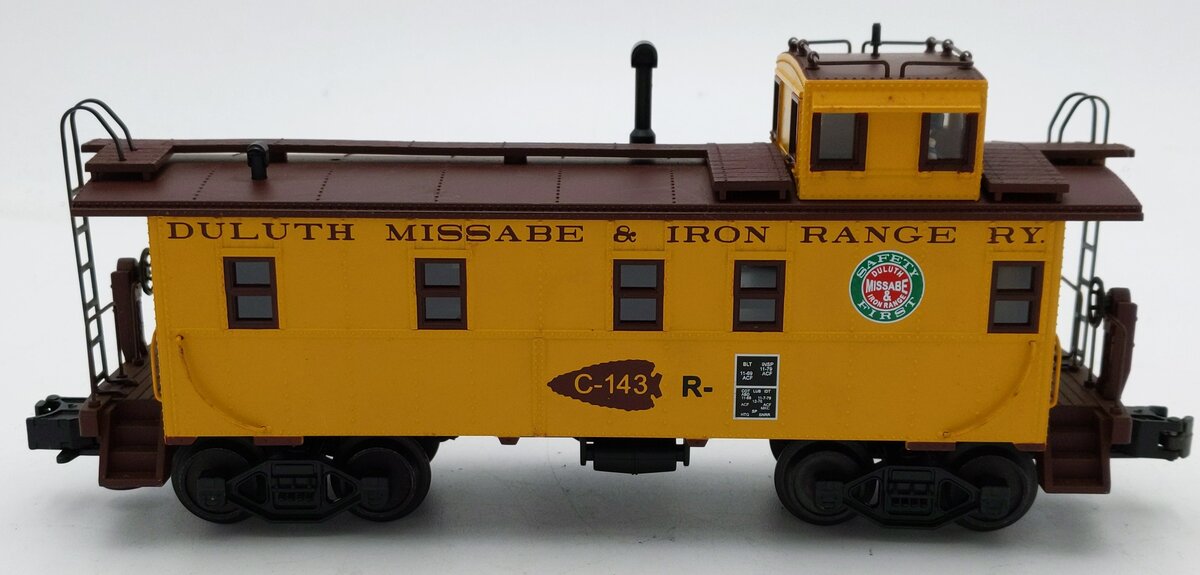 MTH 20-91015 O Gauge Duluth Missabe & Iron Range Steel Caboose #C-143 EX