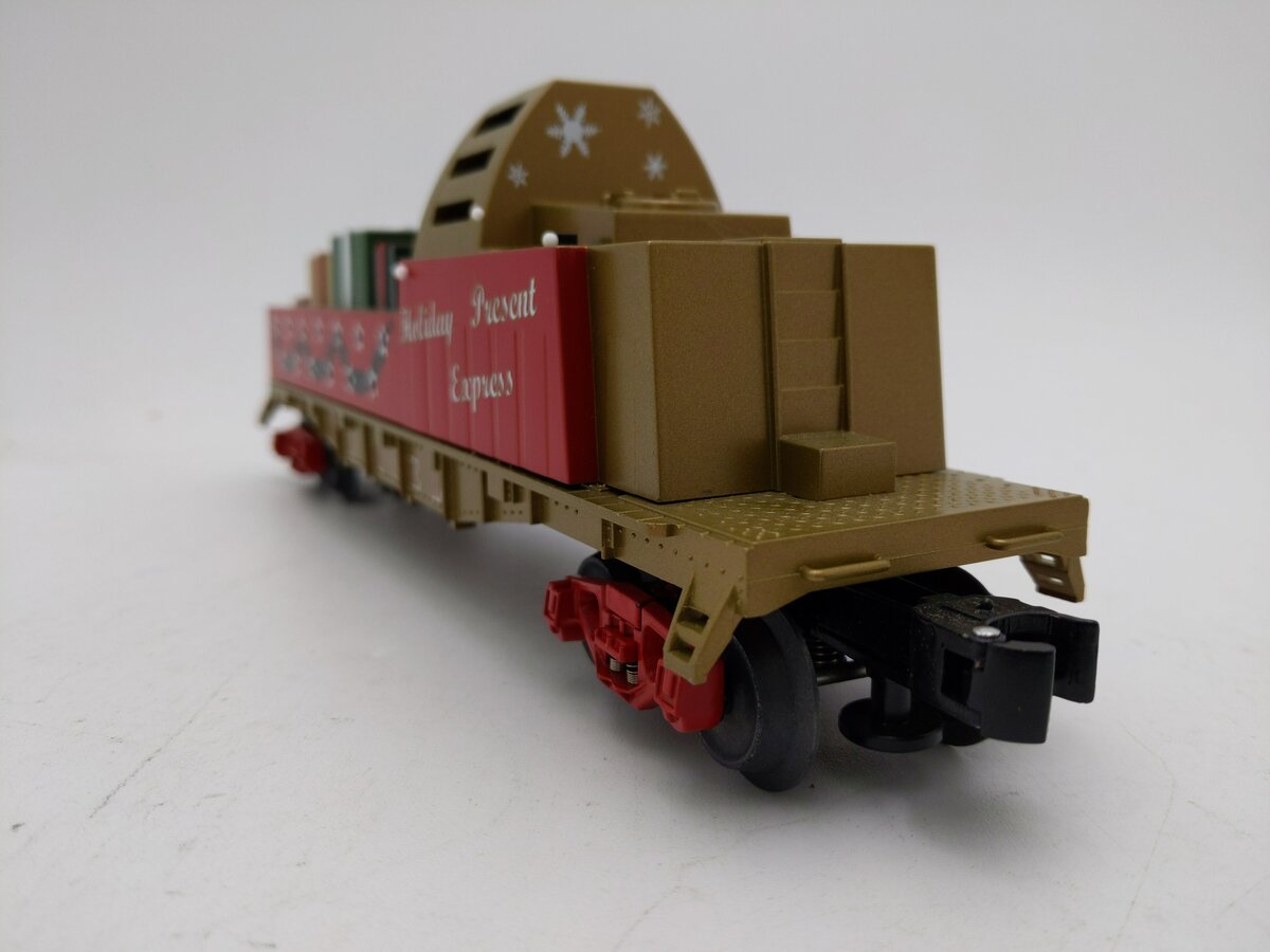 Lionel 6-37035 O Scale Santa's Operating Snow Globe Car VG