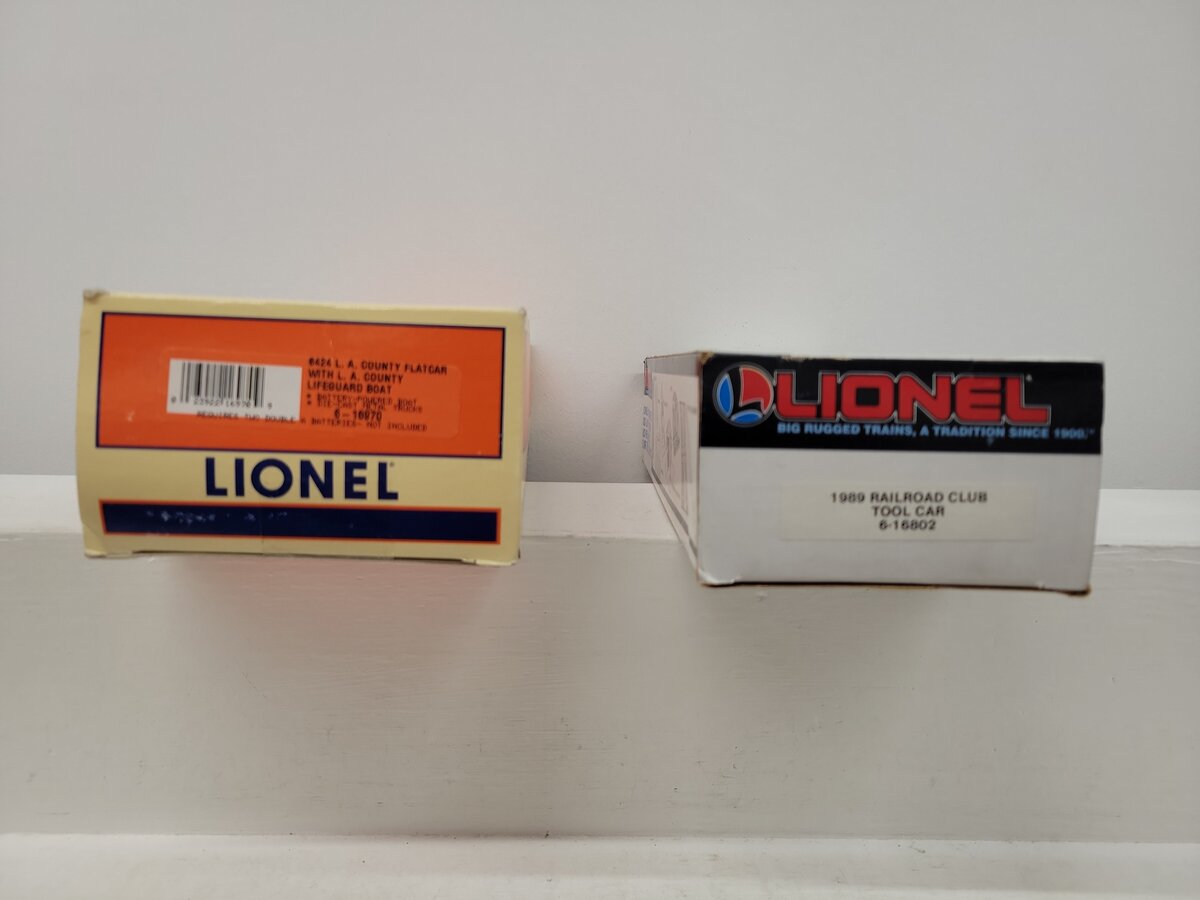 Lionel O Gauge Assorted Freight Cars [5]/Box