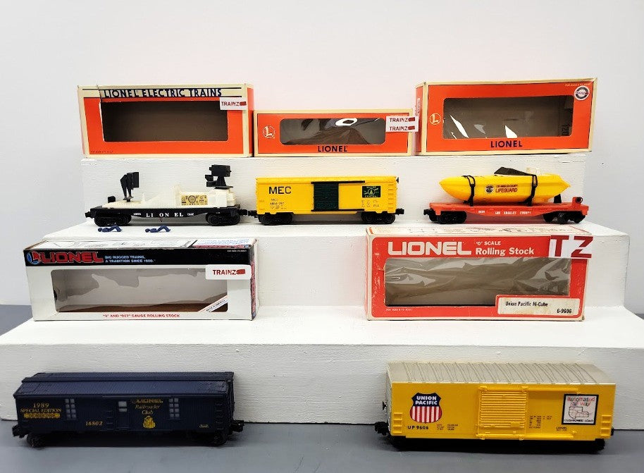 Lionel O Gauge Assorted Freight Cars [5]/Box