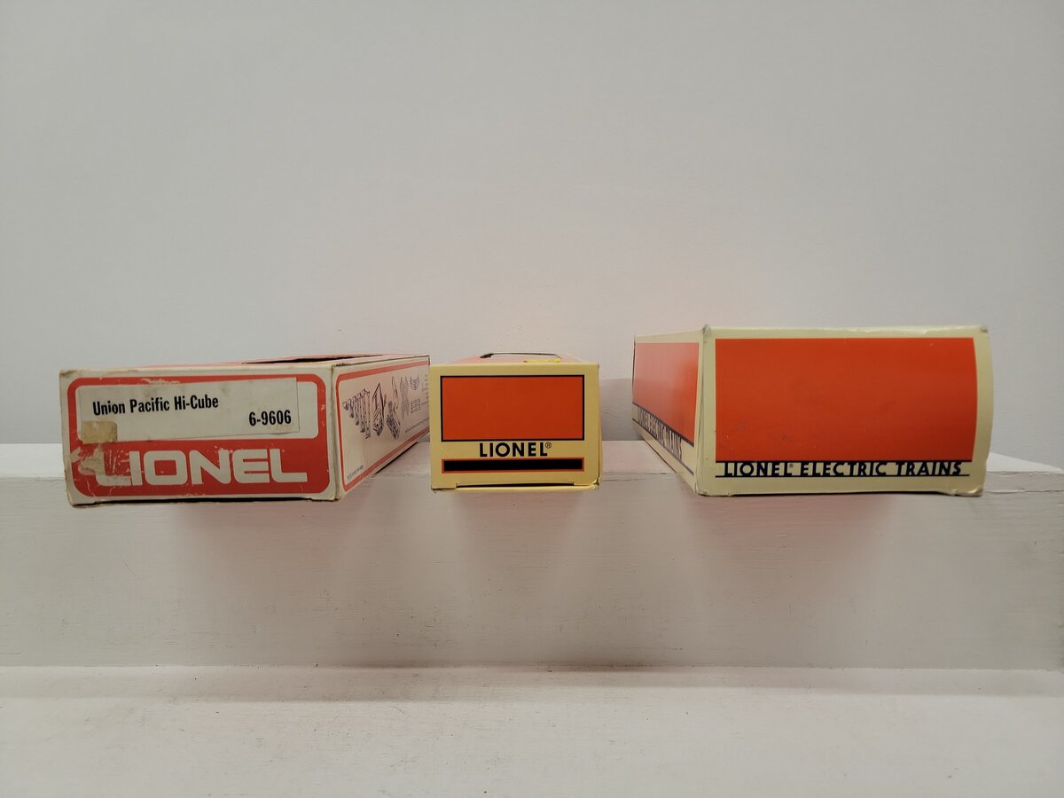 Lionel O Gauge Assorted Freight Cars [5]/Box