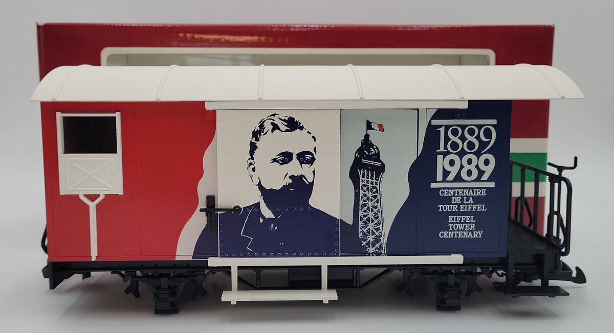 LGB 4028FR G Scale 1789-1989 French Revolution Bicentenial Boxcar EX/Box