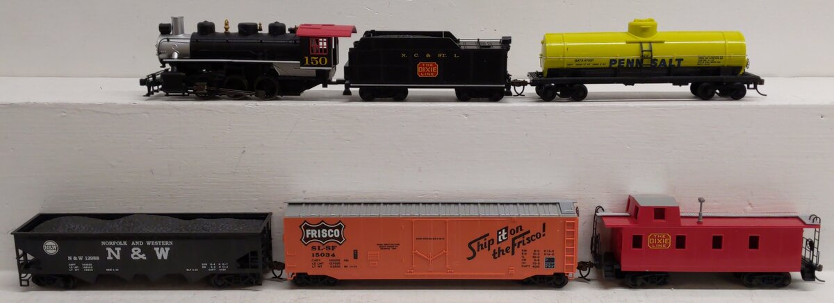 Bachmann 00626 HO Chattanooga Gauge Steam Starter Freight Train Set EX/Box