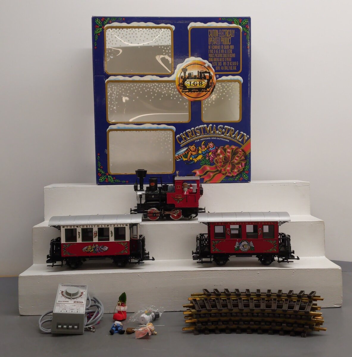 LGB 21540 G Gauge Christmas Steam Train Set EX/Box
