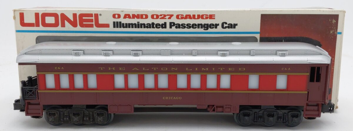 Lionel 6-9558 O Gauge Chicago & Alton "Chicago" Passenger Car EX/Box
