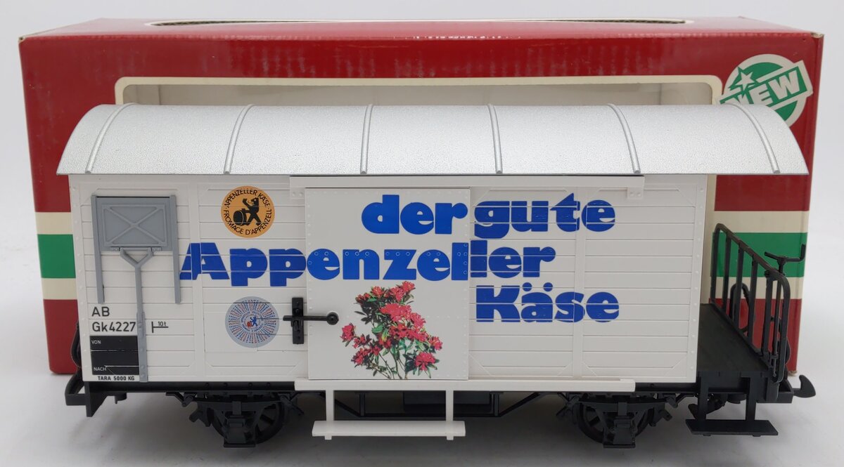 LGB 4328 G Scale Dergute Appenzzeller Kase Boxcar LN/Box