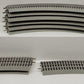 Lionel O Gauge Assorted FasTrack Curved Sections [9] EX