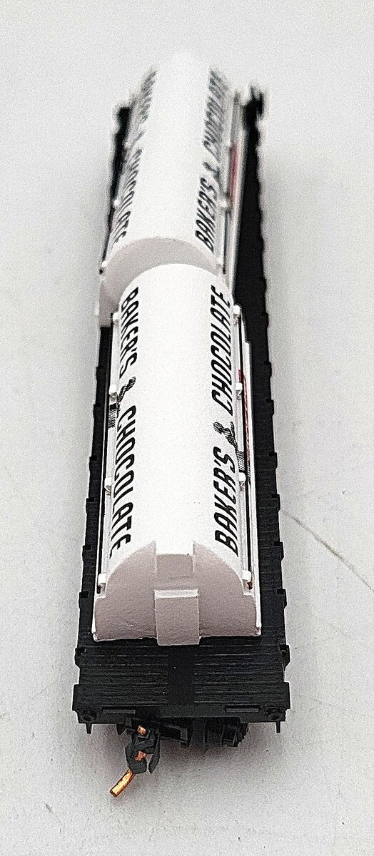 Micro-Trains NSC MTL 07-126 N Scale Baker's Chocolate Billboard Flat Car #1483 LN/Box
