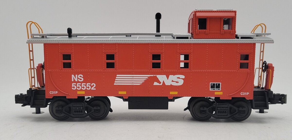 MTH 30-4219C O Gauge Norfolk Southern Offset Steel Caboose #55552 EX/Box