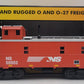 MTH 30-4219C O Gauge Norfolk Southern Offset Steel Caboose #55552 EX/Box