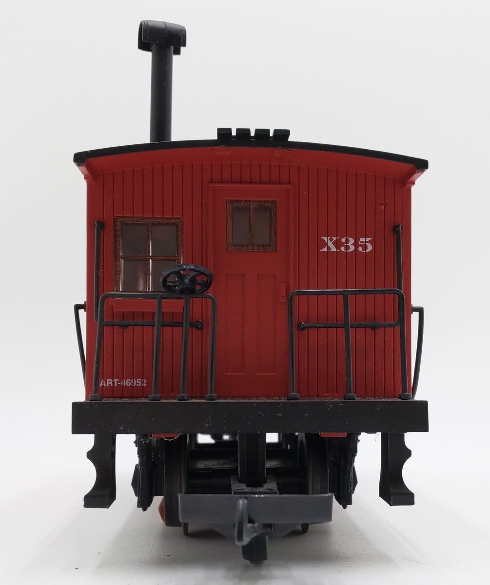 Aristo-Craft ART46952 G Scale B&O Track Cleaning Caboose (Metal Wheels) EX