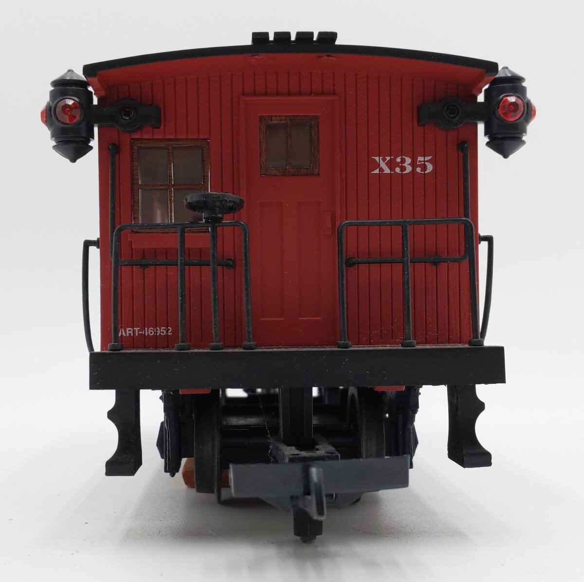Aristo-Craft ART46952 G Scale B&O Track Cleaning Caboose (Metal Wheels) EX