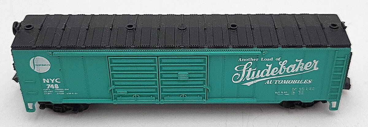 N Scale Studebaker New York Central Boxcar #233 EX