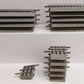 Lionel O Gauge Assorted FasTrack Straight Track Sections [15] EX