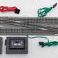 Bachmann 44875 N Nickel Silver #6 E-Z Track Left-Hand Single Crossover Turnout EX