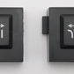 Bachmann 44875 N Nickel Silver #6 E-Z Track Left-Hand Single Crossover Turnout EX