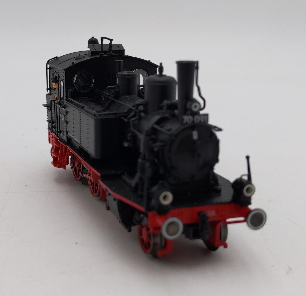 Fleischmann 4070 HO Scale DB 2-4-0 Steam Locomotive #70091 EX