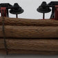 Industrial Rail 8001 O Gauge Skeleton Log Car with Logs VG