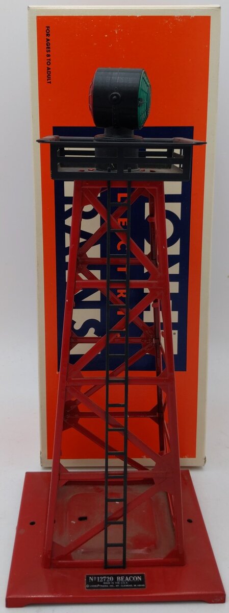 Lionel 6-12720 O Gauge Operating Beacon Rotary Light LN/Box