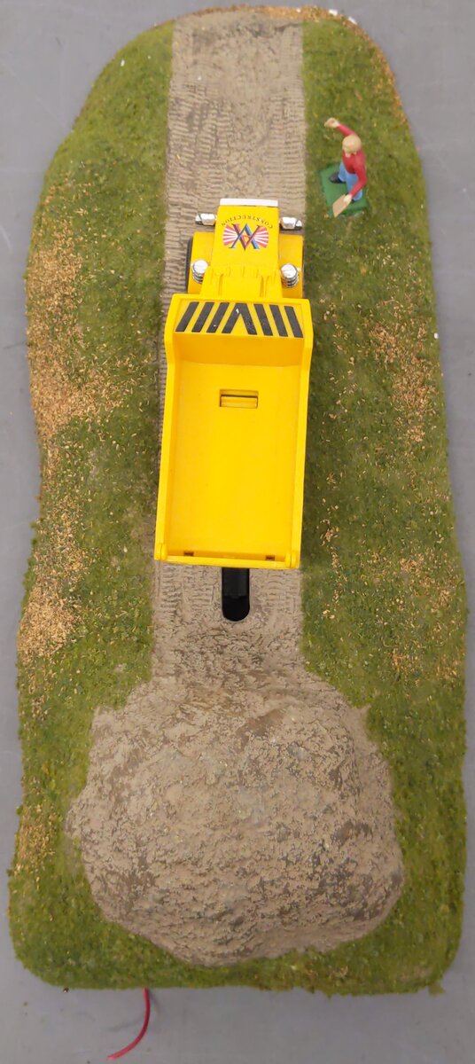 K-Line k-42414 O Gauge Dump Truck Construction Scene LN/Box