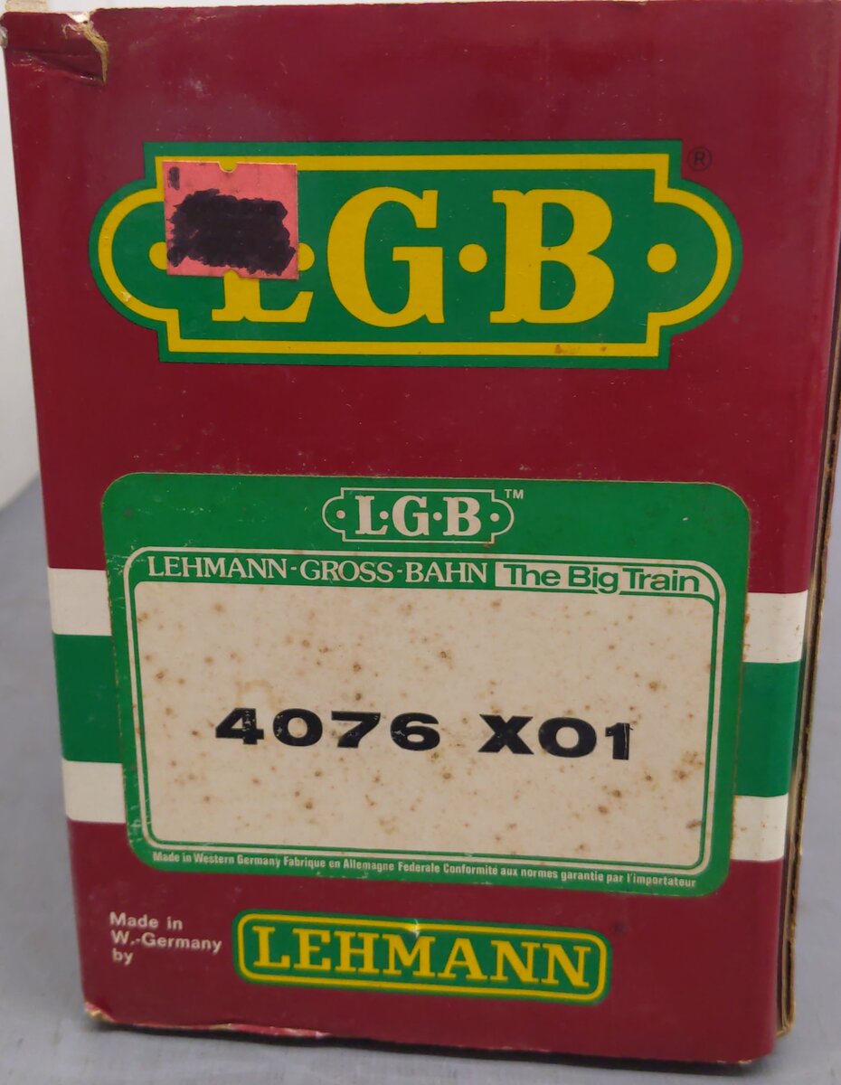 LGB 4976 G Scale Santa Fe 2-Bay Hopper VG/Box