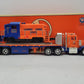 Lionel TMT-18416 LT-702 Lionel Lines Flatbed Toy Truck with Diesel Locomotive EX/Box