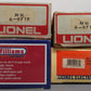 Lionel and Williams O New Haven Assorted Boxcars: #16238, #9719, #6464425 [4] VG/Box