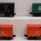 Lionel and Williams O New Haven Assorted Boxcars: #16238, #9719, #6464425 [4] VG/Box
