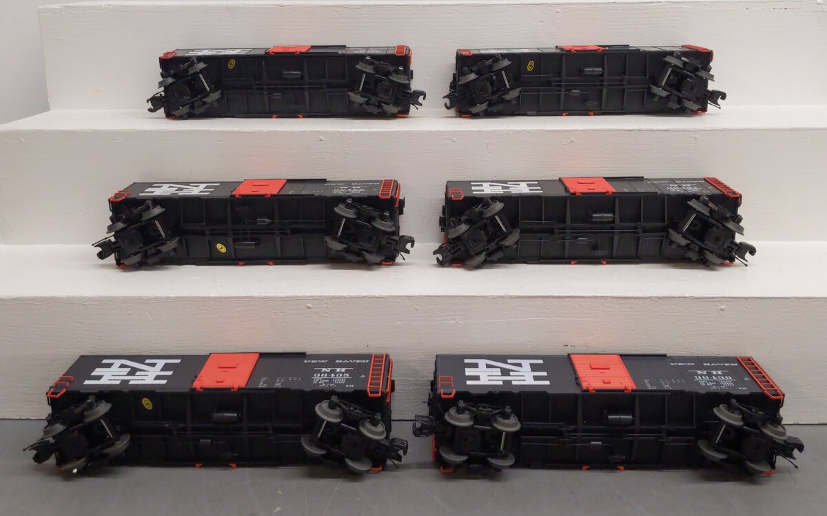 MTH 20-90582 O New Haven 40' AAR Box Car Set (Set of 6) LN/Box