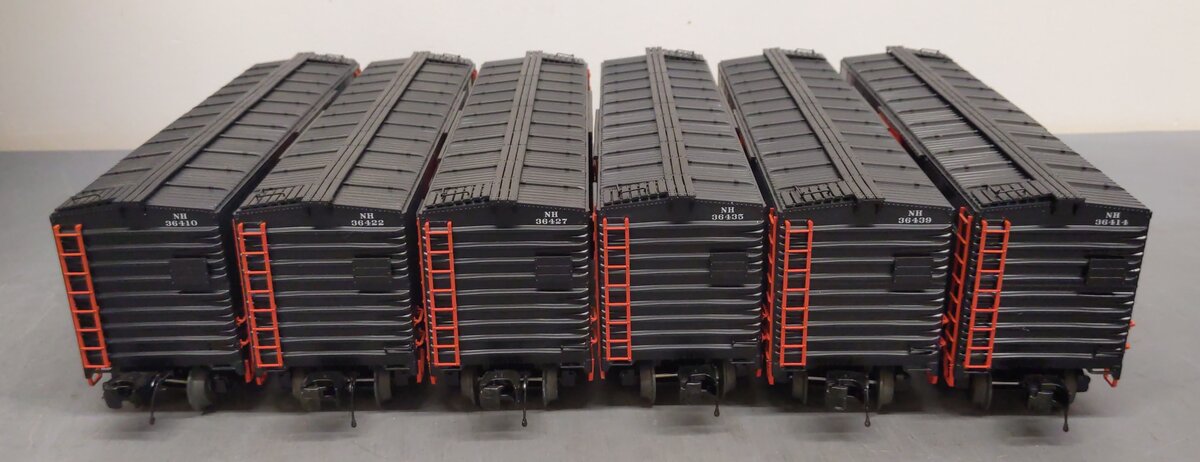 MTH 20-90582 O New Haven 40' AAR Box Car Set (Set of 6) LN/Box
