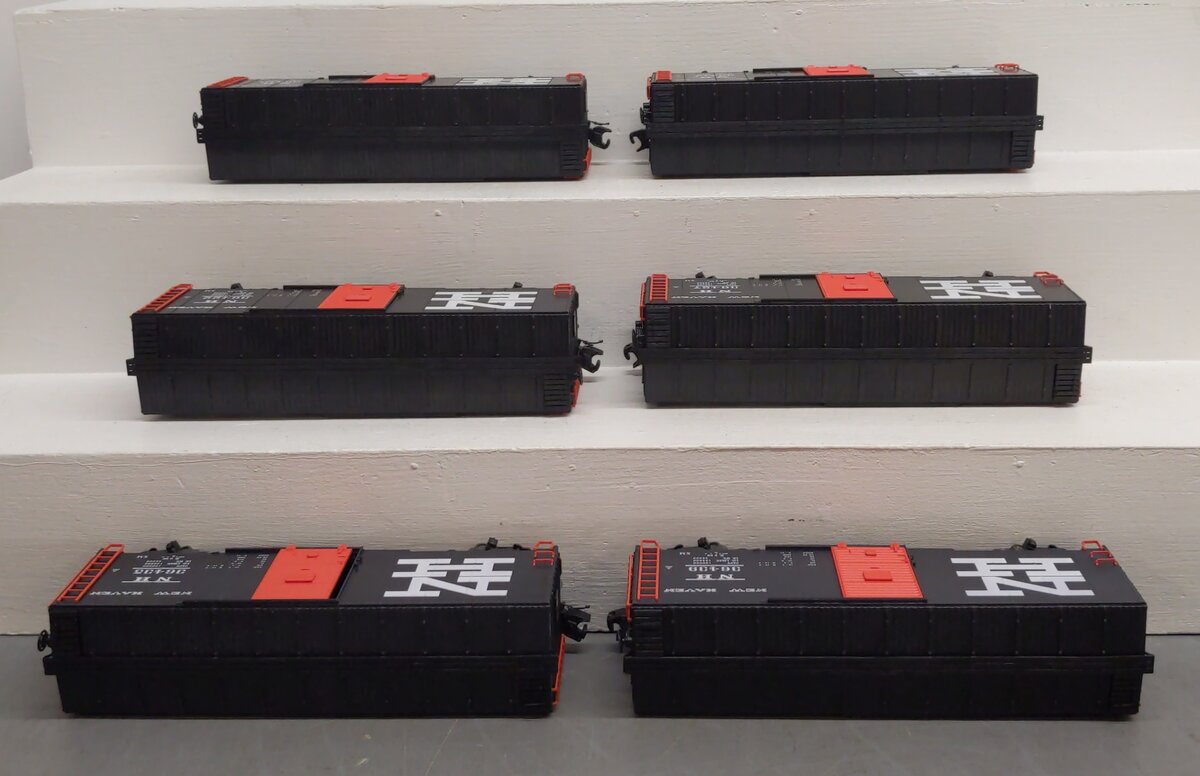 MTH 20-90582 O New Haven 40' AAR Box Car Set (Set of 6) LN/Box