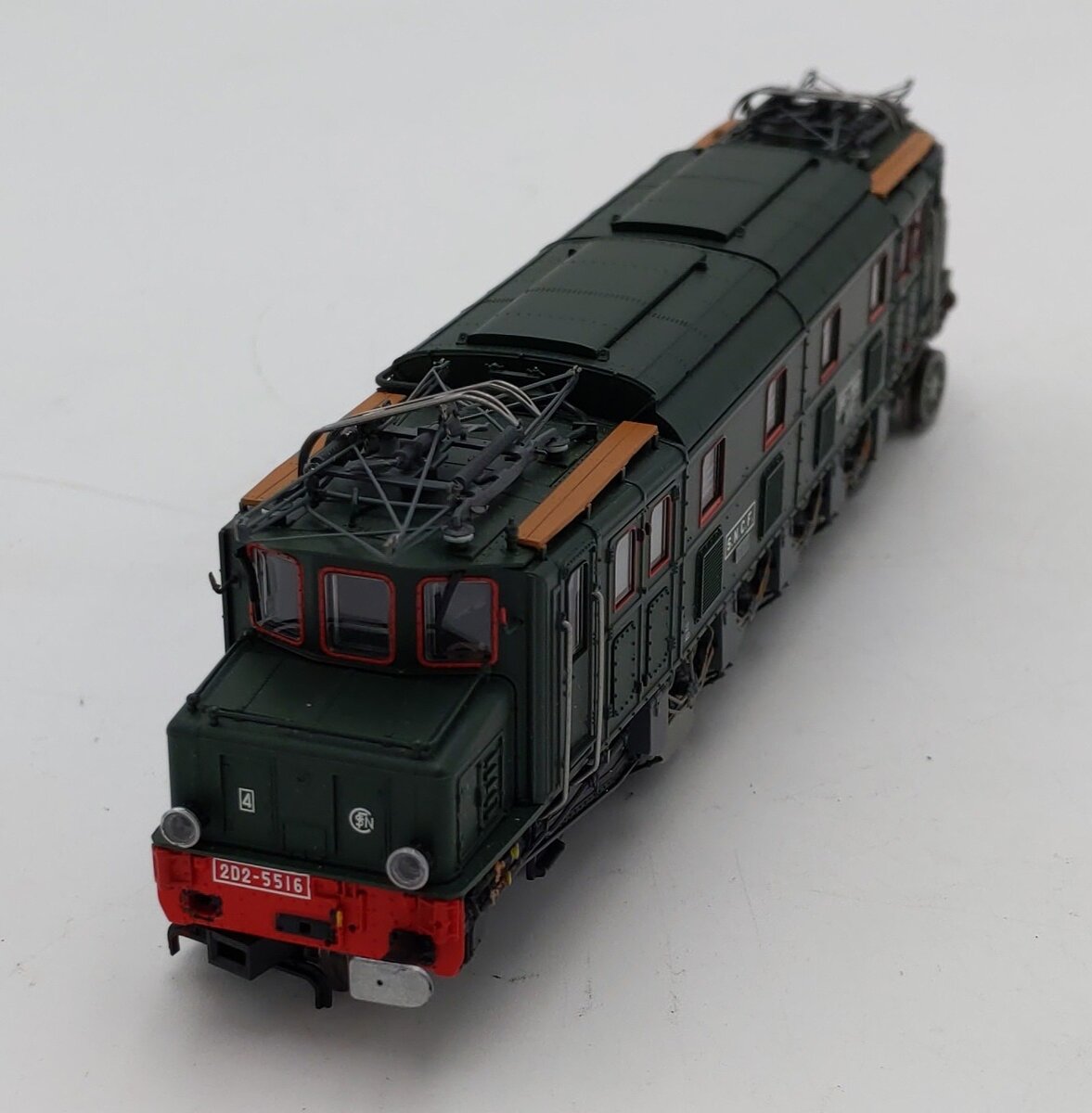 Jouef 8481 Ho Scale SNCF 2D2-5516 Electric Locomotive VG
