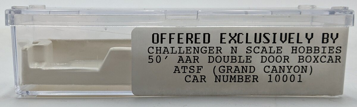 Challenger Hobbies 10001 N ATSF 50- AAR Double Door Boxcar Grand Canyon LN/Box