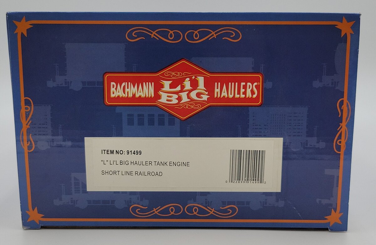 Bachmann 91499 G Short Line RR Lil Big Hauler Tank Engine #2