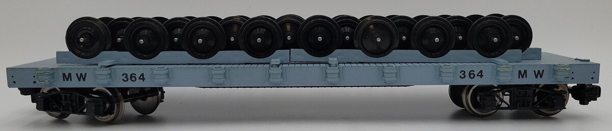 USA Trains R1884 G Blue Minnesota Western Wheel Car #346