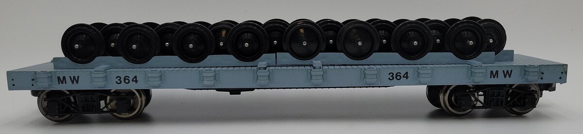 USA Trains R1884 G Blue Minnesota Western Wheel Car #346