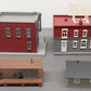 MTH & Plasticville O Gauge Buildings & Platform 30-9073, 30-9018, 30-9012 [4] VG