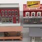 MTH & Plasticville O Gauge Buildings & Platform 30-9073, 30-9018, 30-9012 [4] VG