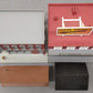 MTH & Plasticville O Gauge Buildings & Platform 30-9073, 30-9018, 30-9012 [4] VG