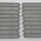 Bachmann 44815 N Nickel Silver 10" Straight E-Z Track Sections (18) EX