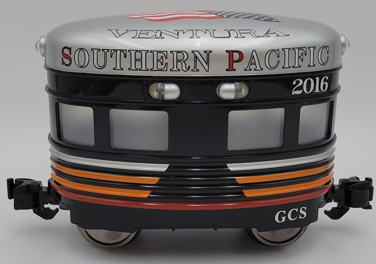 Bachmann 96275 G Scale LS Eggliner SP Black Widow Motorized Unit #2016 LN/Box