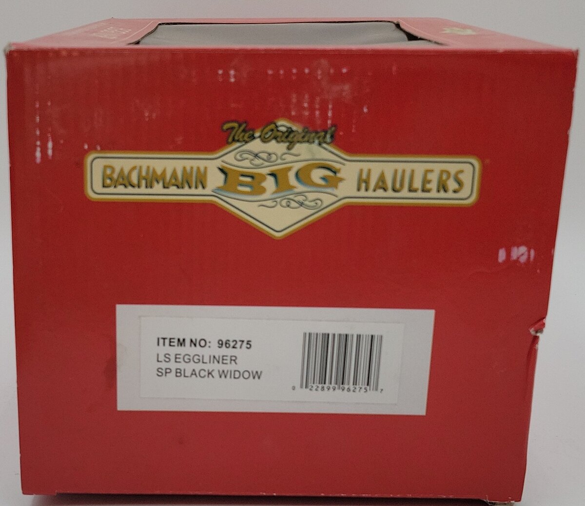 Bachmann 96275 G Scale LS Eggliner SP Black Widow Motorized Unit #2016 LN/Box