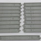 Bachmann 44815 N Nickel Silver 10" Straight E-Z Track Sections (17) EX