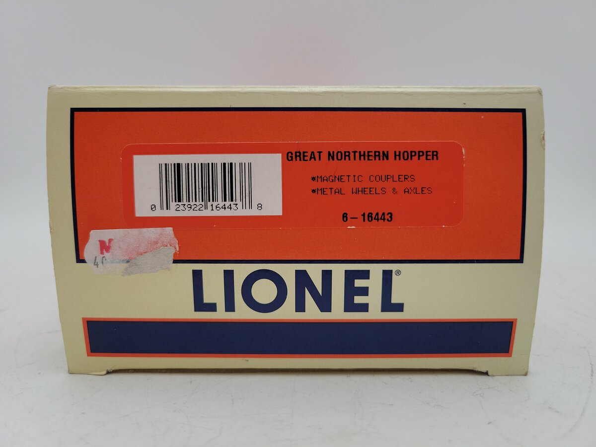 Lionel 6-16443 O Gauge Great Northern 2-Bay Hopper #172364 EX/Box