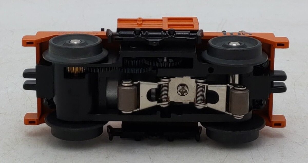 MTH 305236 O MoW Operating Handcar/orange #105