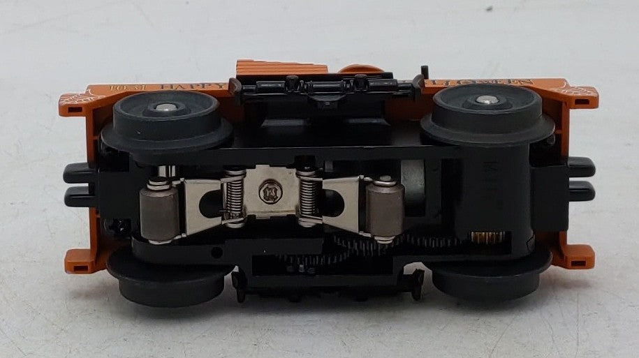 MTH 30-5241 O Orange Halloween Operating Handcar #1031 LN/Box