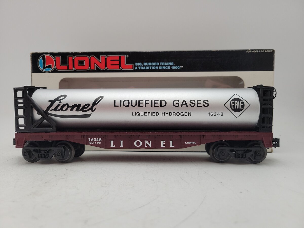 Lionel 6-16348 O Gauge Erie Liquefied Hydrogen Car EX/Box