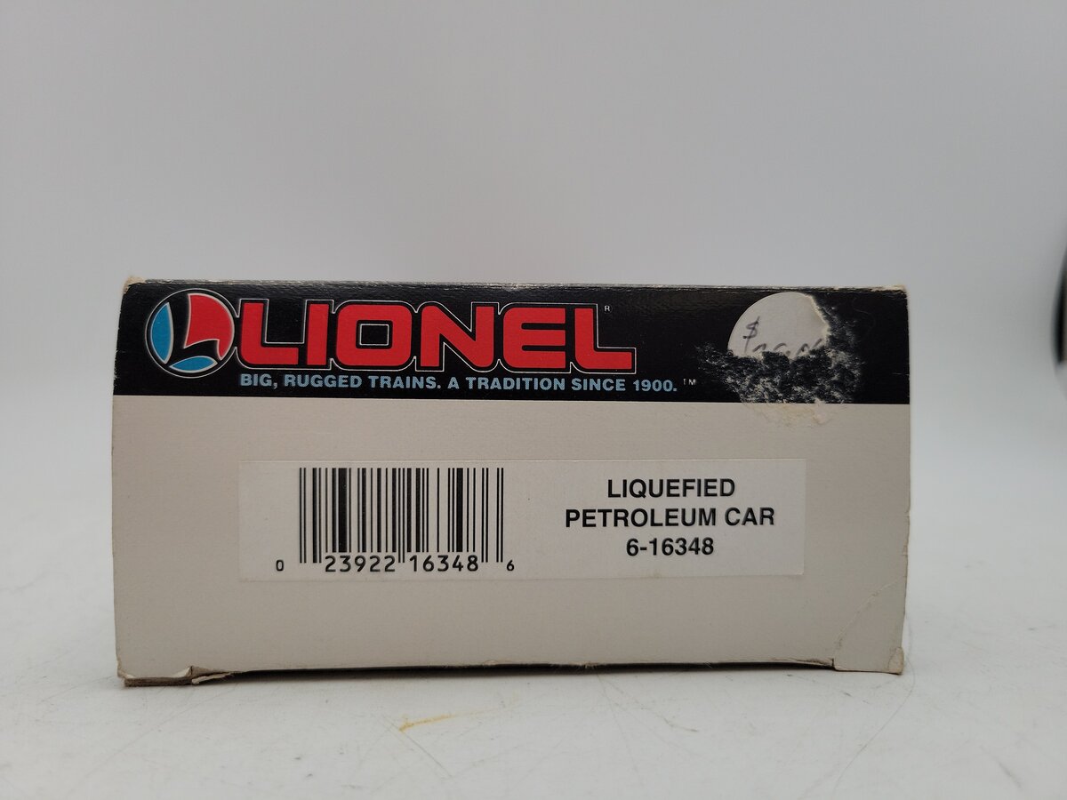 Lionel 6-16348 O Gauge Erie Liquefied Hydrogen Car EX/Box