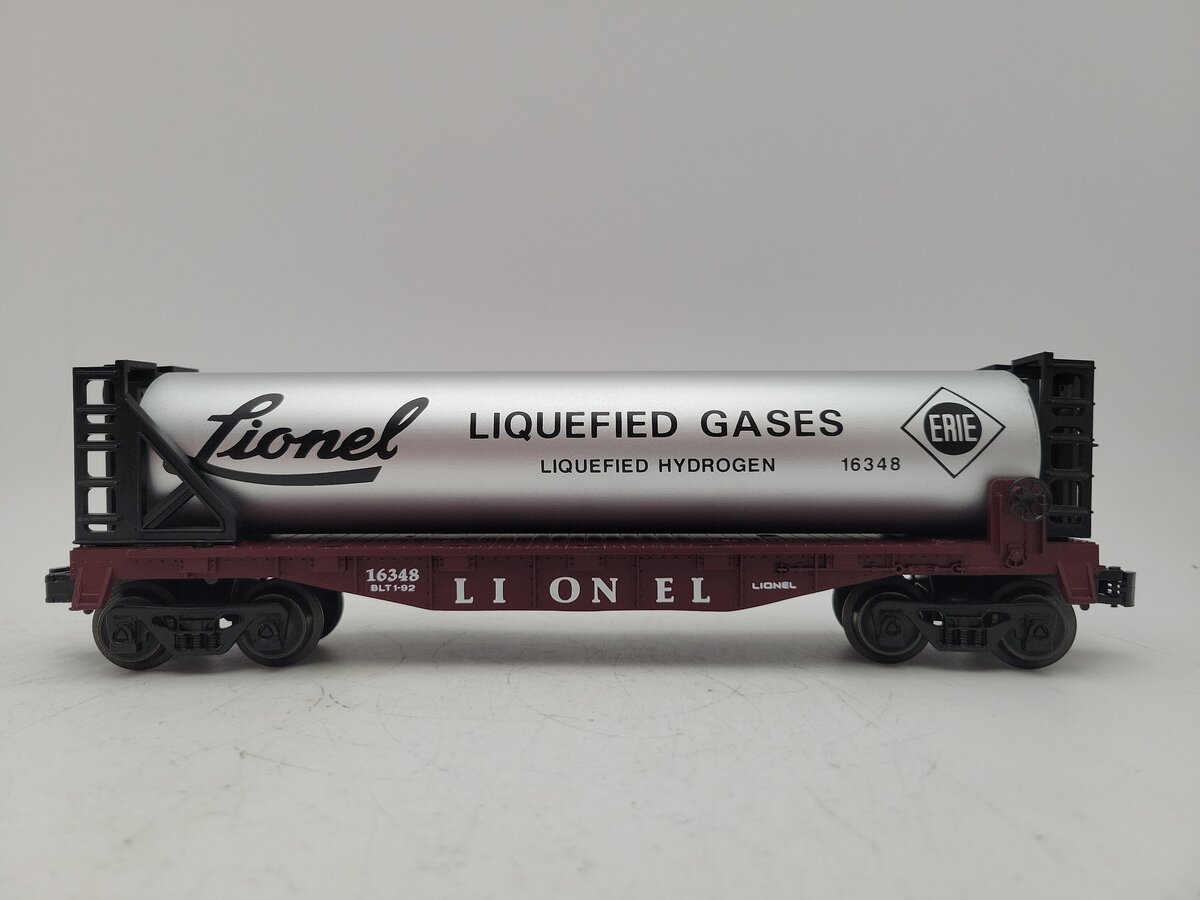 Lionel 6-16348 O Gauge Erie Liquefied Hydrogen Car EX/Box