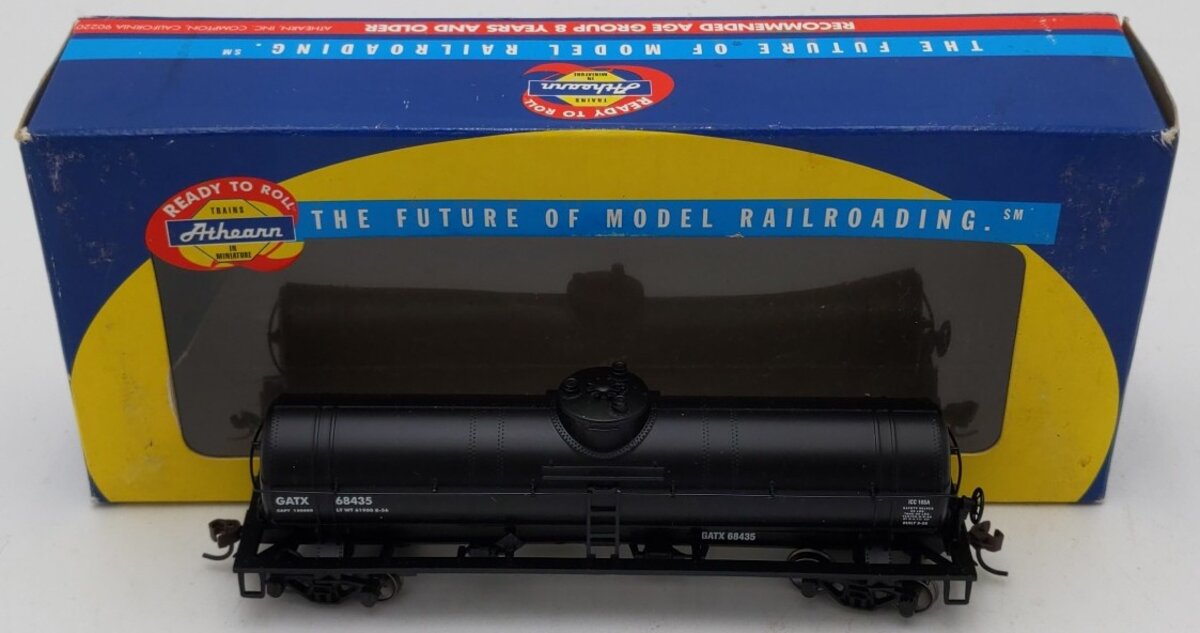 Athearn 7309 HO Scale GATX Single Dome Tank Car #68435 EX/Box